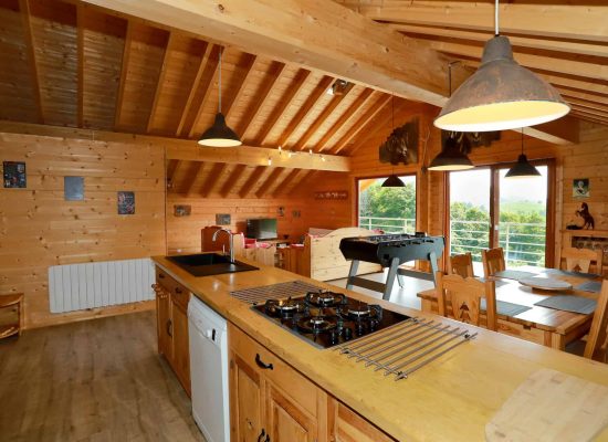 Cuisine du chalet du Col au Lioran